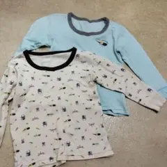 長袖シャツ2枚セット 110サイズ