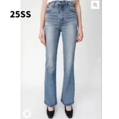 25SS✨️moussy MVS FLARE デニムパンツ 24インチ