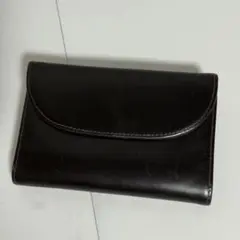 ホワイトハウスコックス　3 FOLD PURSE　折り財布　ダークブラウン