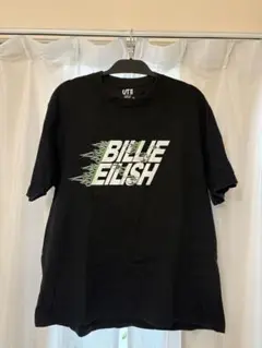 Billie Eilish × UNIQLO フレイムロゴ Tシャツ