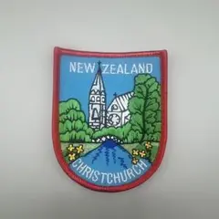 ニュージーランド クライストチャーチ ワッペン