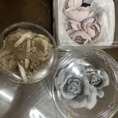 コサージュ　3点