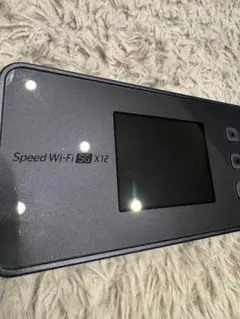 超美品！最新Speed Wi-Fi 5G X12 モバイルルーター