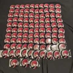 二代目・赤 RED 缶バッジ