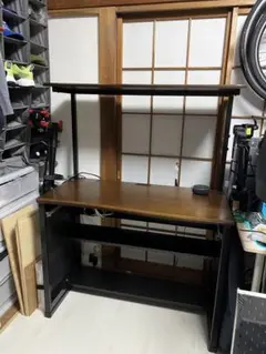 サンワダイレクト パソコンデスク 100x138x48