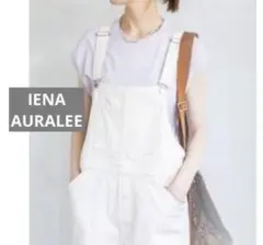 Iena AURALEE スリーブレス　クルーネックTシャツ パープル