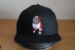 Papa's Bulls ブルドッグ刺繍キャップ