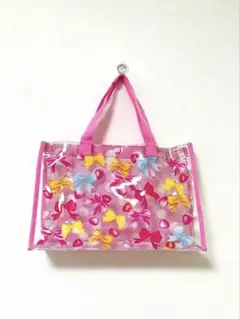 【美品】キッズフォーレ　プールバッグ　ピンク