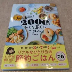 【送料無料　匿名配送】1週間2000円 ひとり暮らしごはん
