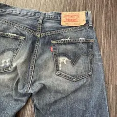 Levi's 限定品501 ダメージ加工 デニムパンツ ウエストL32