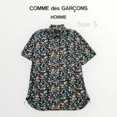 COMME des GARÇONS HOMME ペイズリー柄 総柄シャツ 半袖 - メルカリ