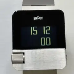 ジャンク BRAUN ブラウン デジタル 時計 BN0106 SL ブラウン|Braun 時計/デジタルウォッチ/レトロデザイン