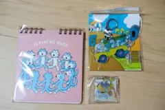 11ぴきのねこ メモ帳 アクリルキーホルダー