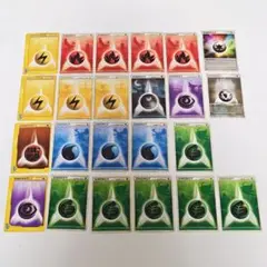 ポケカ エネルギー背景 ホウオウ セレビィ ルギア ブラッキー エーフィ カード