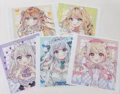 オリジナル　イラスト　複製ブロマイド