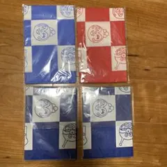 アンパンマン てぬぐい　非売品　4枚　まとめ売り　アンパンマンミュージアム