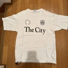 The City Tシャツ ホワイト 古着 Lサイズ