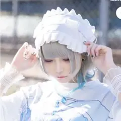 acdcrag ジャージ　ヘッドドレス　白