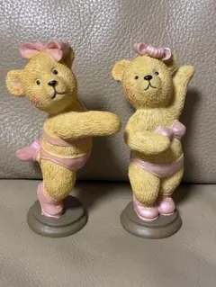 ❤️くま　置物　バレリーナ