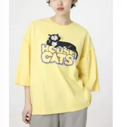 ロデオクラウンズワイドボウル アソートグラフィックフリル袖 Tシャツ