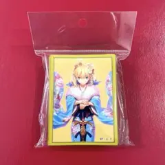 【新品未開封】角スリ キャラクター スリーブ 劇場版 Fate セイバー 着物