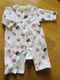 アンパンマン ロンパース パジャマ 70サイズ 裏起毛 BANDAI