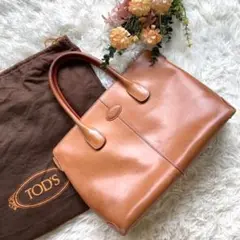 TOD'S⭐️トッズ ハンドバッグ ショルダーバッグ レザー キャメル 2way