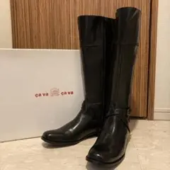 cava cava ロングブーツ 日本製