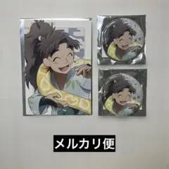 鉢屋三郎　缶バッジ トレーディングプロマイド セット　東武動物公園　忍たま