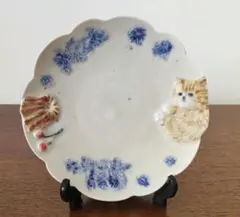 うつわやみたす 人気ミケ猫 プレート Amazon.co.jp: うつわやみたす 猫 三毛猫 プレート 皿 2枚
