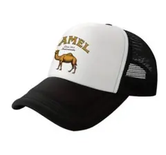 CAMEL キャメル　クラシックロゴ　メッシュキャップ　サイズフリー