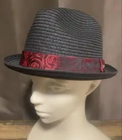 NEWERA EK ハット　麦わら帽子　Mサイズ