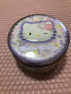 ハローキティ　ミニゴーフルの空き缶