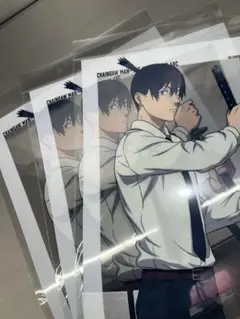 チェンソーマン 劇場版 レゼ篇 早川アキ A3クリアポスター 完売品 3枚セット