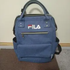 FILA デニム風リュック