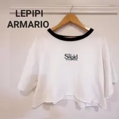 repipi armario/レピピアルマリオ ショート丈Tシャツ