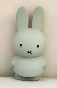 miffy貯金箱　グリーングレー