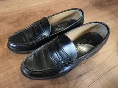 HARUTA ブラック ローファー 日本製２５cm