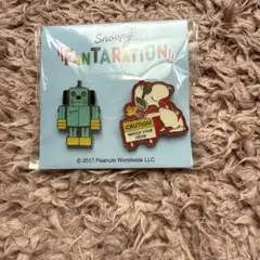 ピンバッジ　スヌーピー　ファンタレーション