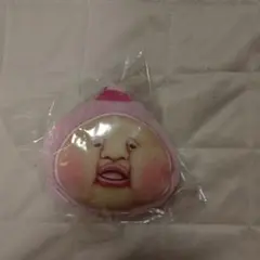 カラビナ付きミニフェイスポーチ　こびとづかん　ももじり