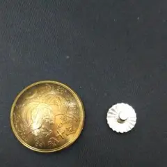 コンチョ 鳳凰50銭黄銅貨