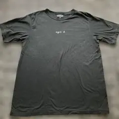 agnès b. ブラック Tシャツ Lサイズ