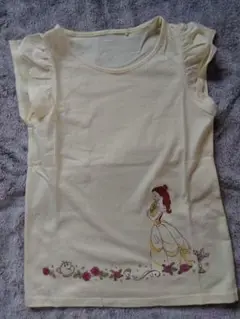 GU ディズニープリンセス ベル Tシャツ 130cm