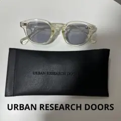 URBAN RESEARCH DOORS サングラス クリア イエロー グレー