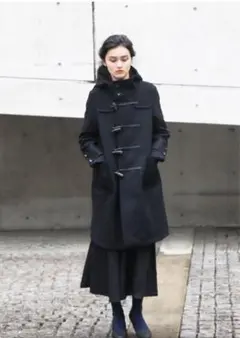 再値下げ‼︎SWANLAKE 定番ダッフルコート黒
