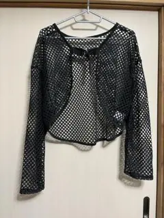メッシュカーディガン