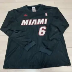 アディダス NBA レブロン・ジェームズ マイアミヒート 6番