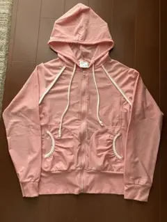 【SALE】ラッシュガード フード付き　Ｍサイズ　ピンク　美品