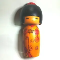 創作こけし　「春風」 富所ふみを作品　Kokeshi Doll 創作こけし 「春風」 富所ふみを作品 Kokeshi Doll