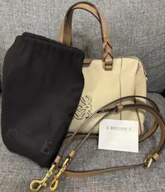 N*A様 LOEWE ロエベ フスタ アナグラム レザー ブロンズゴールド N*A様 LOEWE ロエベ フスタ アナグラム レザー ブロンズゴールド
